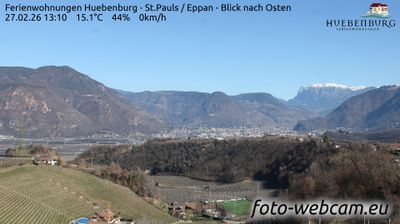 immagine della webcam nei dintorni di Aldino: webcam Appiano sulla Strada del Vino