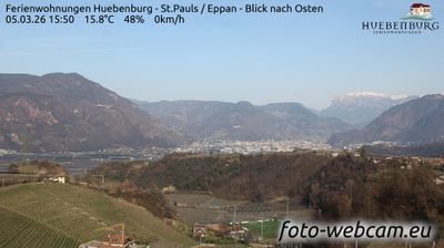 immagine della webcam nei dintorni di Cles: webcam Appiano sulla Strada del Vino