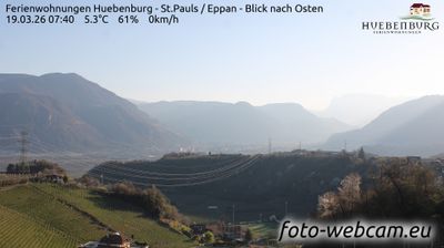 immagine della webcam nei dintorni di Cermes: webcam Appiano sulla Strada del Vino