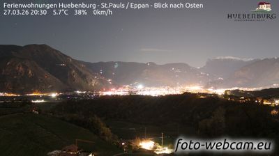 immagine della webcam nei dintorni di Cles: webcam Appiano sulla Strada del Vino