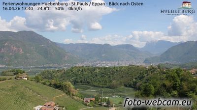 immagine della webcam nei dintorni di Renon: webcam Appiano sulla Strada del Vino