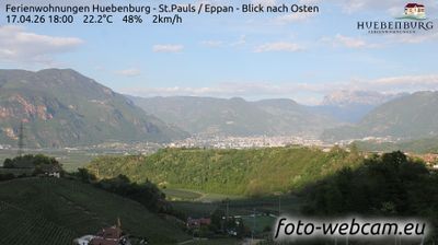 immagine della webcam nei dintorni di Caldaro sulla Strada del Vino: webcam Appiano sulla Strada del Vino