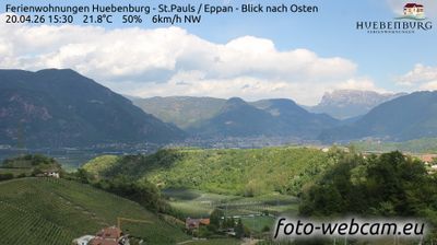 immagine della webcam nei dintorni di Bolzano: webcam Appiano sulla Strada del Vino