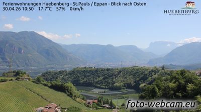 immagine della webcam nei dintorni di Bolzano: webcam Appiano sulla Strada del Vino