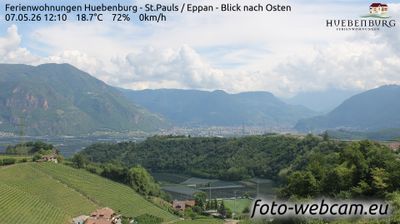 immagine della webcam nei dintorni di Egna: webcam Appiano sulla Strada del Vino