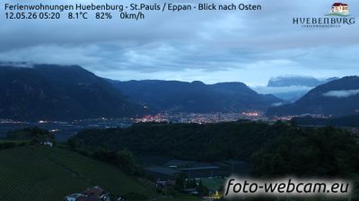 immagine della webcam nei dintorni di Novella: webcam Appiano sulla Strada del Vino
