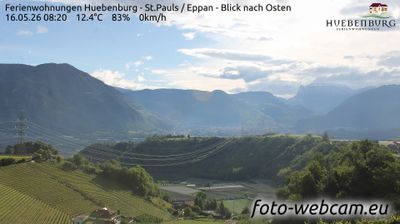 immagine della webcam nei dintorni di Cles: webcam Appiano sulla Strada del Vino