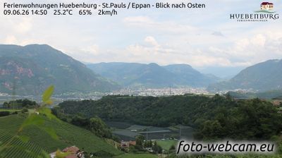 immagine della webcam nei dintorni di Bolzano: webcam Appiano sulla Strada del Vino