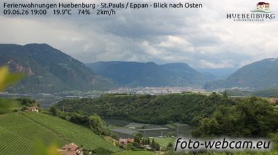 immagine della webcam nei dintorni di Bolzano: webcam Appiano sulla Strada del Vino