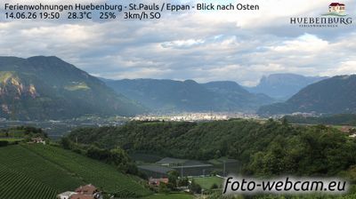 immagine della webcam nei dintorni di Egna: webcam Appiano sulla Strada del Vino