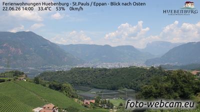 immagine della webcam nei dintorni di Egna: webcam Appiano sulla Strada del Vino