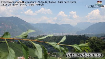 immagine della webcam nei dintorni di Coredo: webcam Appiano sulla Strada del Vino
