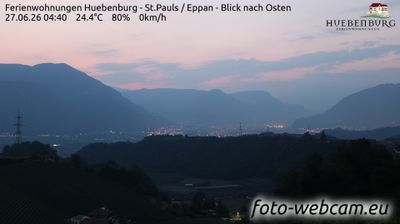 immagine della webcam nei dintorni di Cles: webcam Appiano sulla Strada del Vino