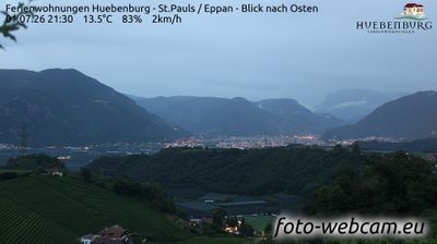 immagine della webcam nei dintorni di Aldino: webcam Appiano sulla Strada del Vino