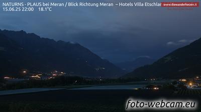 immagine della webcam nei dintorni di Merano 2000: webcam Plaus