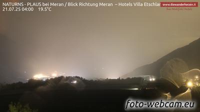 immagine della webcam nei dintorni di Merano 2000: webcam Plaus