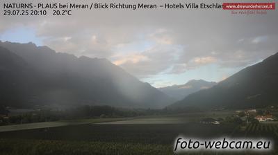 immagine della webcam nei dintorni di Moso in Passiria: webcam Plaus