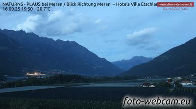 immagine della webcam nei dintorni di Merano 2000: webcam Plaus