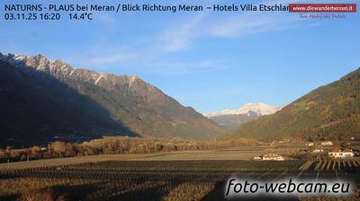 immagine della webcam nei dintorni di Lagundo: webcam Plaus