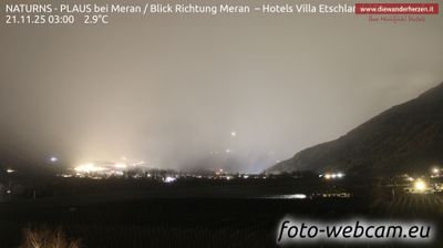 immagine della webcam nei dintorni di Merano: webcam Plaus
