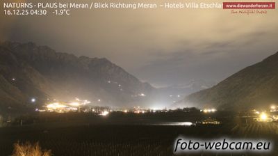 immagine della webcam nei dintorni di Merano: webcam Plaus