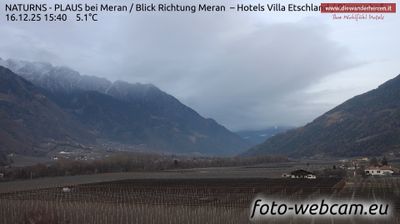 immagine della webcam nei dintorni di Marlengo: webcam Plaus