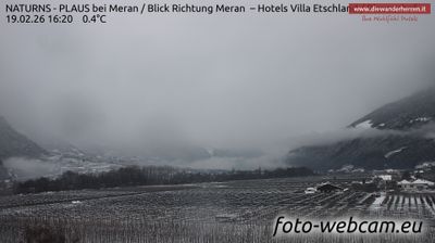 immagine della webcam nei dintorni di Avelengo: webcam Plaus