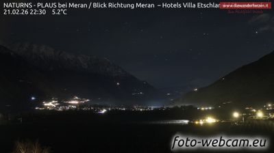 immagine della webcam nei dintorni di Ultimo: webcam Plaus