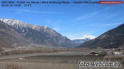 immagine della webcam nei dintorni di Senales: webcam Plaus