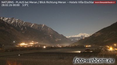 immagine della webcam nei dintorni di Marlengo: webcam Plaus