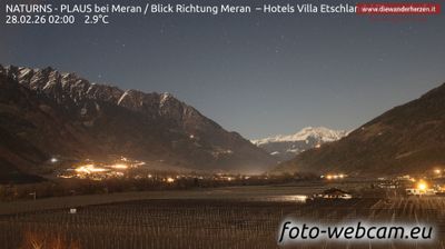 immagine della webcam nei dintorni di Ultimo: webcam Plaus