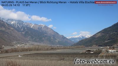 immagine della webcam nei dintorni di Marlengo: webcam Plaus