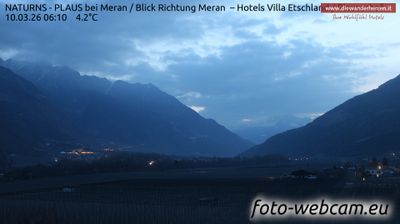 immagine della webcam nei dintorni di Merano 2000: webcam Plaus