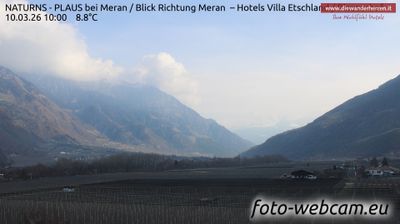 immagine della webcam nei dintorni di Merano 2000: webcam Plaus