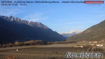 immagine della webcam nei dintorni di Lagundo: webcam Plaus