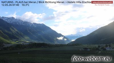 immagine della webcam nei dintorni di Avelengo: webcam Plaus