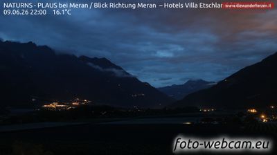 immagine della webcam nei dintorni di Lagundo: webcam Plaus