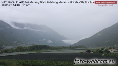 immagine della webcam nei dintorni di Tirolo: webcam Plaus