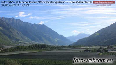 immagine della webcam nei dintorni di Parcines: webcam Plaus