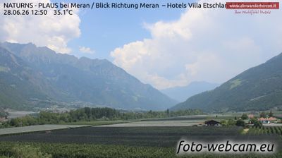 immagine della webcam nei dintorni di Parcines: webcam Plaus