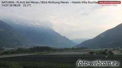immagine della webcam nei dintorni di Ultimo: webcam Plaus