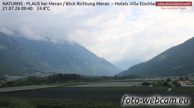 immagine della webcam nei dintorni di Merano 2000: webcam Plaus