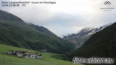 Preview delle webcam di Curon Venosta: Hotel Langtaufererhof - im Vinschgau