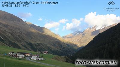 immagine della webcam nei dintorni di Lagundo: webcam Vallelunga Maseben