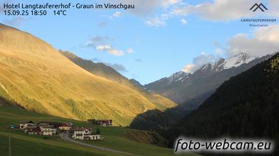 immagine della webcam nei dintorni di Marlengo: webcam Vallelunga Maseben