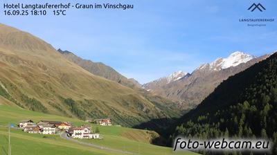 immagine della webcam nei dintorni di Merano 2000: webcam Vallelunga Maseben