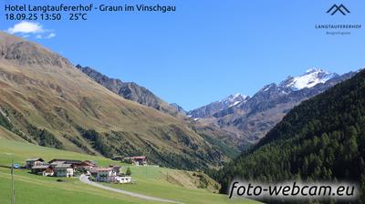 immagine della webcam nei dintorni di Racines: webcam Vallelunga Maseben