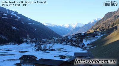 immagine della webcam nei dintorni di Campo Tures: webcam San Giovanni in val Aurina