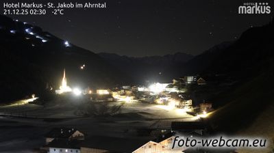 immagine della webcam nei dintorni di Campo Tures: webcam San Giovanni in val Aurina