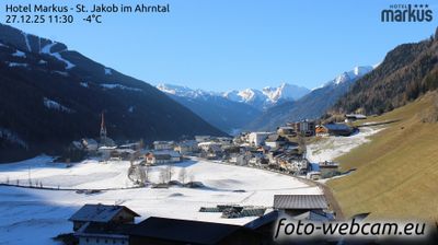immagine della webcam nei dintorni di Campo Tures: webcam San Giovanni in val Aurina